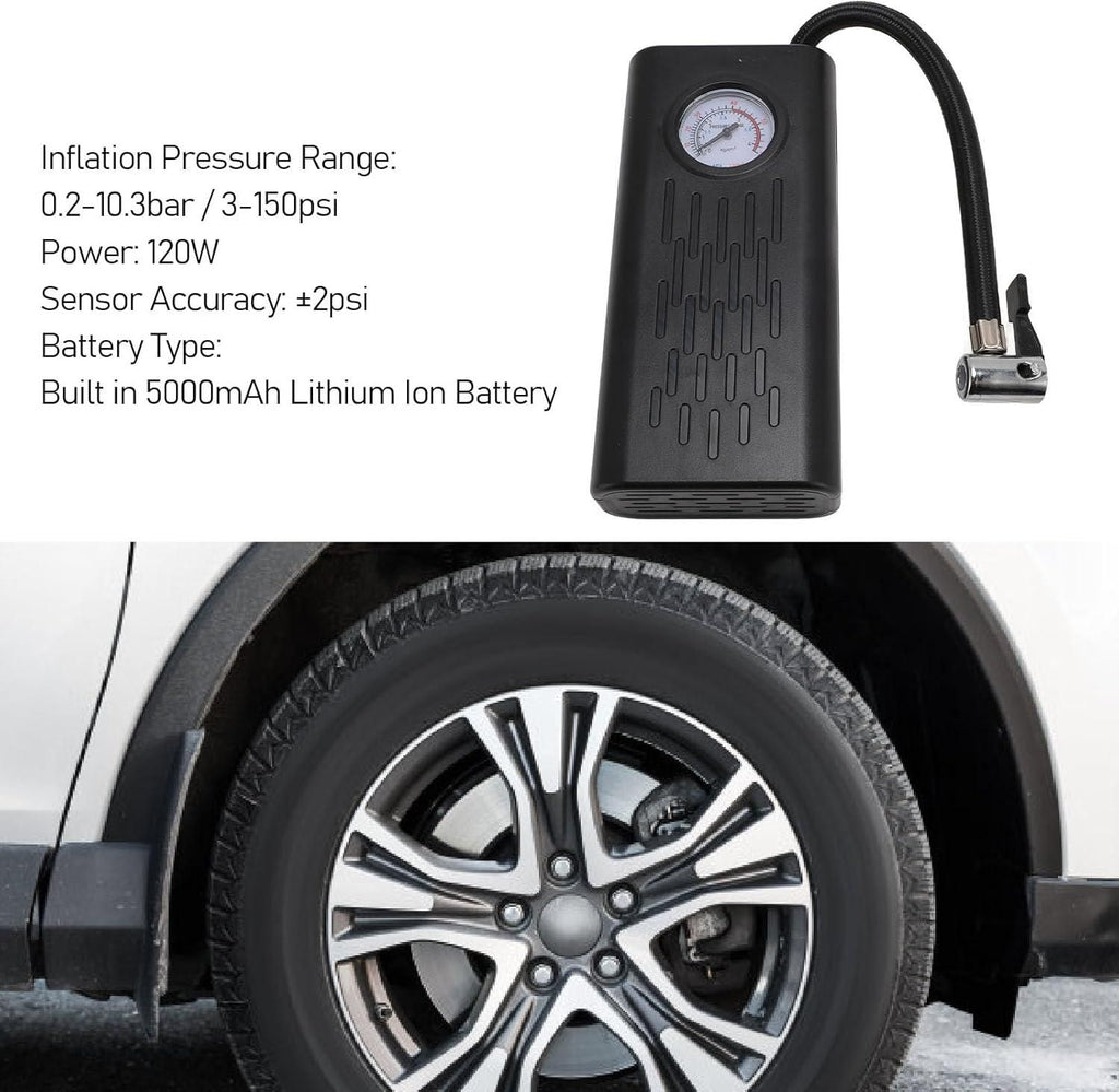 Revoltix™ AirMax — Portable Electric Tire Inflator
