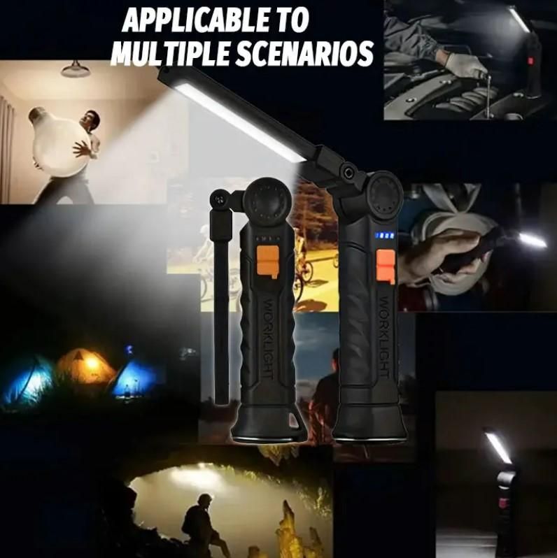 Revoltix™ GlowBeam — Magnetic LED COB Light