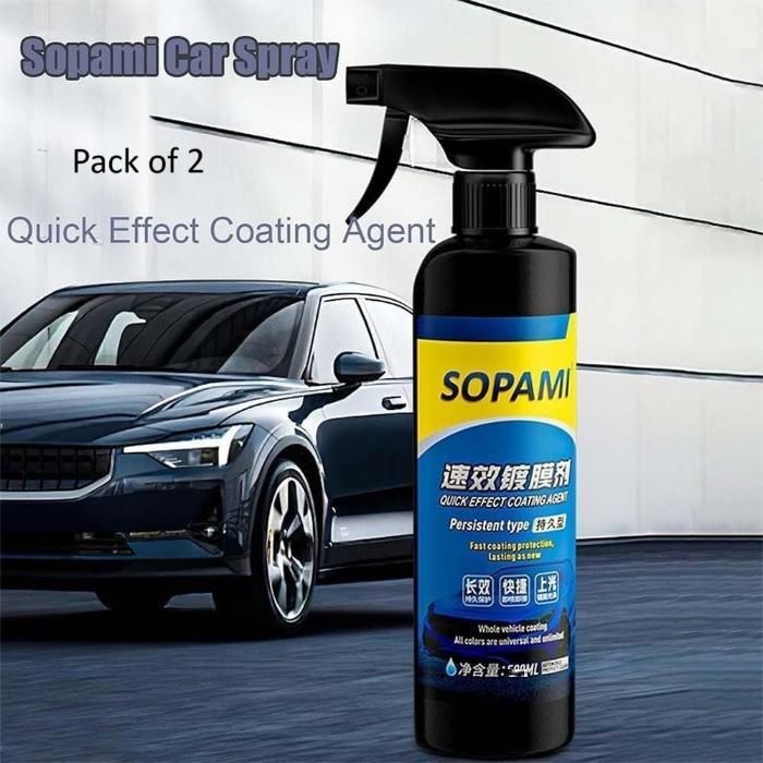 Revoltix™ GlossPro  Sopami Car Coating Spray (100ml, Pack of 2)