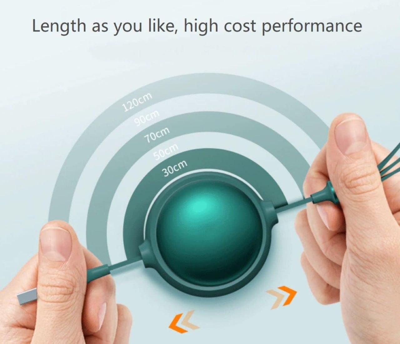 Revoltix™ SnapCharge — Magnetic 3-in-1 Charging Cable