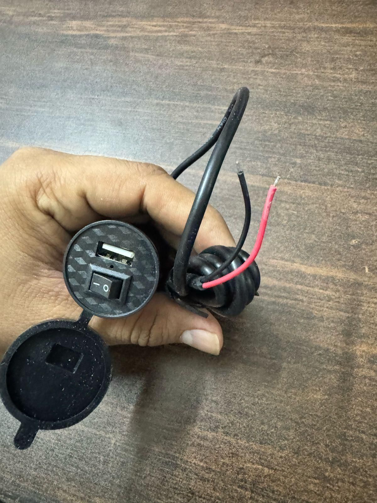 Revoltix™ ChargeMate — Dual USB Motorcycle Charger (Waterproof)