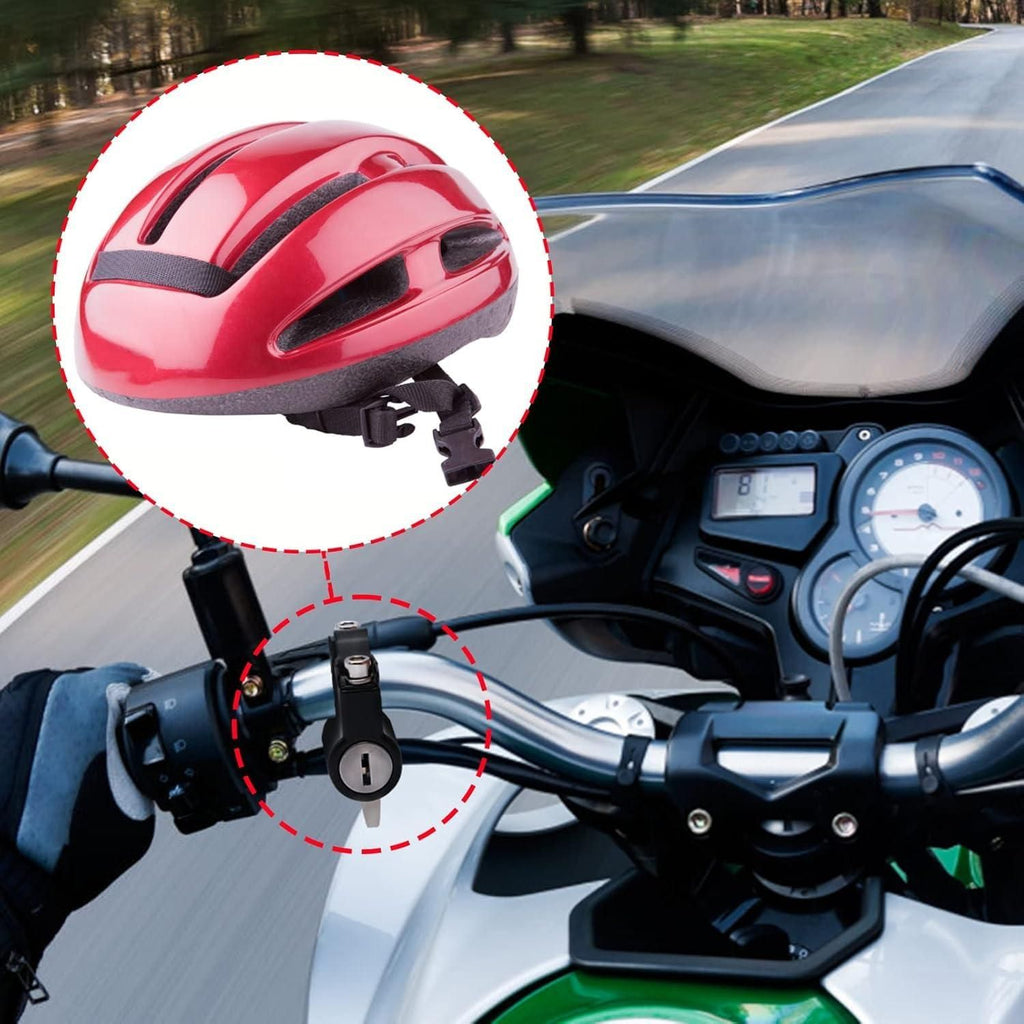 Revoltix™ LockGuard — Anti-Theft Helmet Security Lock