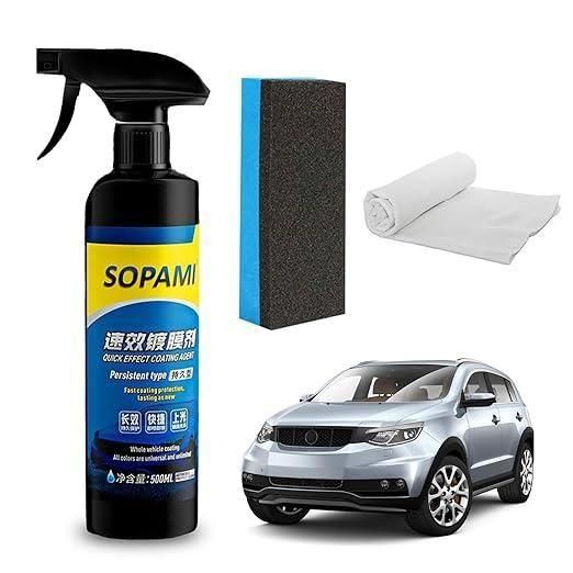 Revoltix™ GlossPro  Sopami Car Coating Spray (100ml, Pack of 2)
